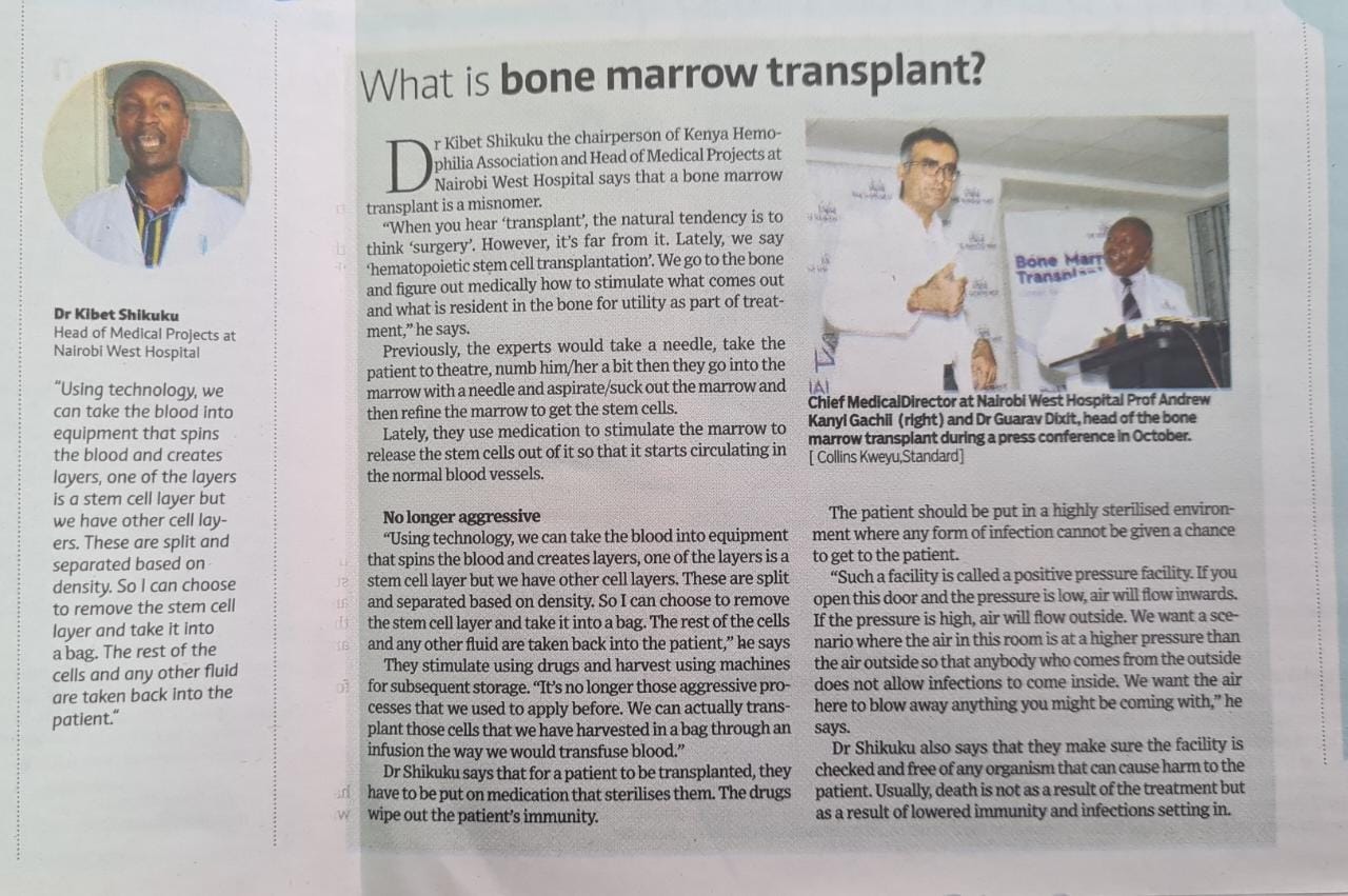 Kenya_Newpaper_Dr_Gaurav_Dixit